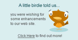 enhancements to our site