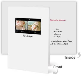 Filmstrip - Baby - vertical