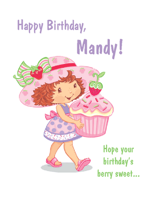 Mandy happy birthday Happy Birthday
