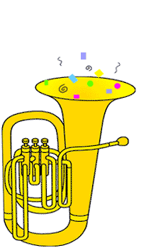 animated tuba