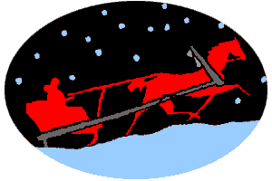 Sleighride through the snow