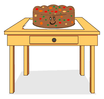 Paperweight Fruitcake