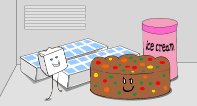 Freezer Fruitcake