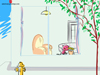 Kitty in the Window -- Free Cats screensavers -- Yahoo! Greetings screensavers