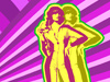 Retro Girl -- Free Cool screensavers -- Yahoo! Greetings screensavers