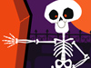 Boogie Bones -- Free Halloween screensavers -- Yahoo! Greetings screensavers