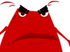 Angry Red Guy -- Free Funny screensavers -- Yahoo! Greetings screensavers