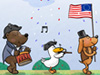 Independence Day Parade -- Free 4th of July screensavers -- Yahoo! Greetings screensavers