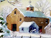 Snowy Cottages -- Free Winter screensavers -- Yahoo! Greetings screensavers