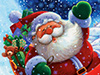 Santa's Arrival -- Free Christmas wallpapers -- Yahoo! Greetings wallpapers