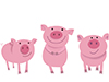 Cute Little Pigs -- Free Other Animals wallpapers -- Yahoo! Greetings wallpapers