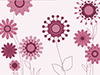 Purple Petals -- Free Flower Art wallpapers -- Yahoo! Greetings wallpapers