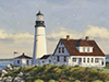 The Lighthouse -- Free Nature Art wallpapers -- Yahoo! Greetings wallpapers