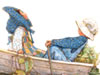 Boating -- Free Holly Hobbie wallpapers -- Yahoo! Greetings wallpapers