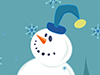 Happy Snowman -- Free Winter wallpapers -- Yahoo! Greetings wallpapers