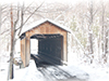 Covered Bridge -- Free Winter wallpapers -- Yahoo! Greetings wallpapers