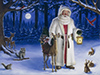 Father Christmas -- Free Christmas wallpapers -- Yahoo! Greetings wallpapers