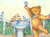 Teddy Bear Garden -- Free Cute Cartoon wallpapers -- Yahoo! Greetings wallpapers