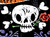 Skull and Crossbones -- Free Halloween wallpapers -- Yahoo! Greetings wallpapers