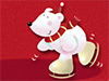 Bear on Ice -- Free Winter wallpapers -- Yahoo! Greetings wallpapers