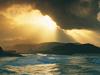 Shoreline Sunset -- Free United States Vacation wallpapers -- Yahoo! Greetings wallpapers