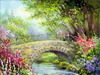 Old Stone Bridge -- Free Nature Art wallpapers -- Yahoo! Greetings wallpapers