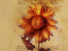 Golden Sunflower -- Free Flower Art wallpapers -- Yahoo! Greetings wallpapers
