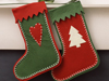 Stockings and Mistletoe -- Free Christmas wallpapers -- Yahoo! Greetings wallpapers