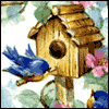 Three Birdhouses -- Hospitality Thank You Greeting Cards project from Yahoo! Greetings