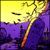 Scary Graveyard -- Halloween Party Invitations project from Yahoo! Greetings