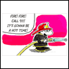 Things Are Heating Up! -- Party Invitation Postcards project from Yahoo! Greetings