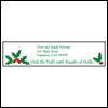 Address 1 x 4 -- Holiday Address Labels project from Yahoo! Greetings
