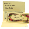 A Sweet Ending -- Birthday Money Holder Cards project from Yahoo! Greetings