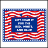 Go, Red, White, & Blue! -- Memorial Day Posters project from Yahoo! Greetings