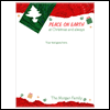 Contemporary Accents -- Christmas Stationery project from Yahoo! Greetings