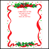 Christmas Tidings -- Christmas Stationery project from Yahoo! Greetings
