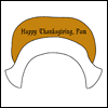 Pilgrim Girl -- Thanksgiving Hats project from Yahoo! Greetings