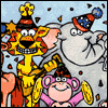 Party Animals -- Birthday Invitations project from Yahoo! Greetings