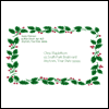 Holly and Berries --  project from Yahoo! Greetings