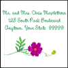 Address 2 x 4 -- Friendship Labels project from Yahoo! Greetings