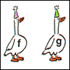 No 'X' Goose -- Belated Birthday Greeting Cards project from Yahoo! Greetings