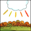 God's Paintbrush -- Celebrate Autumn Greeting Cards project from Yahoo! Greetings