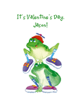 Hippity-hop! -- Printable Kids Valentines Day Greeting Cards from Blue Mountain