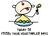 3/29 Finish Your Veggies! 