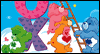 Hugs and Kisses -- Care Bears Valentine's Day eCard from Yahoo! Greetings