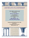 Achievement at Work -- Printable Congratulations Certificates from Blue Mountain