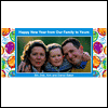 From Family 4 x 8 Photo Card -- 4 x 8 New Years Photo Greeting Cards project from Yahoo! Greetings