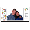 Happy New Year 4 x 8 Photo Card -- 4 x 8 New Years Photo Greeting Cards project from Yahoo! Greetings