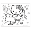 Spending Time Together -- General Coloring Sheets project from Yahoo! Greetings