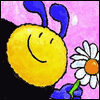 Bee Positive -- Just Because Encouragement Greeting Cards project from Yahoo! Greetings